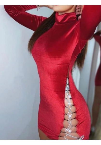 Vestido Caeli Rojo