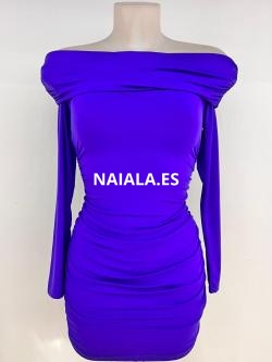 Vestido Zeneta Morado